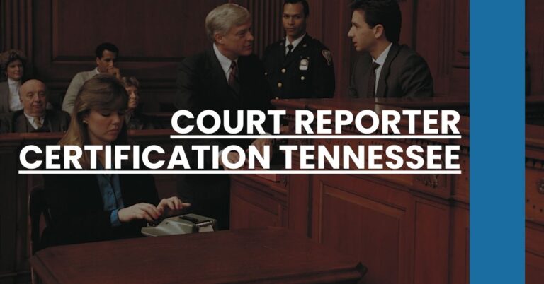 Court Reporter Certification Tennessee Feature Image