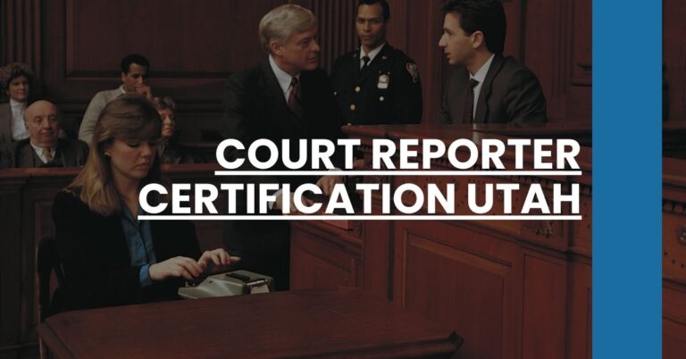 Court Reporter Certification Utah Feature Image