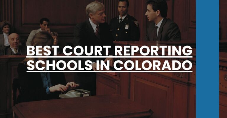 Best Court Reporting Schools In Colorado Feature Image