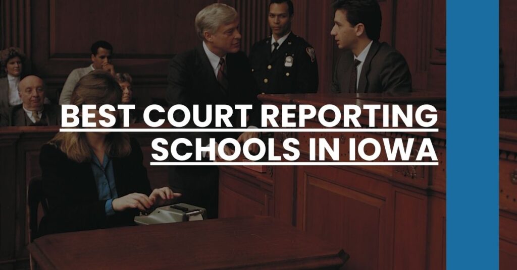 Best Court Reporting Schools In Iowa Feature Image