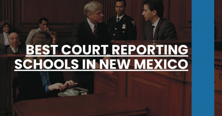 Best Court Reporting Schools In New Mexico Feature Image