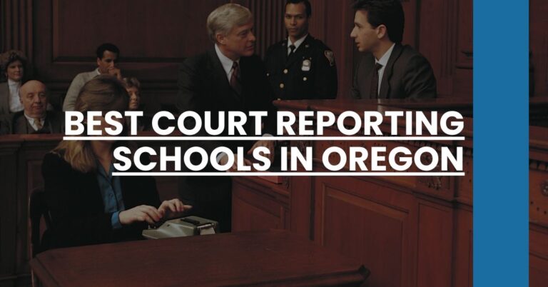 Best Court Reporting Schools In Oregon Feature Image