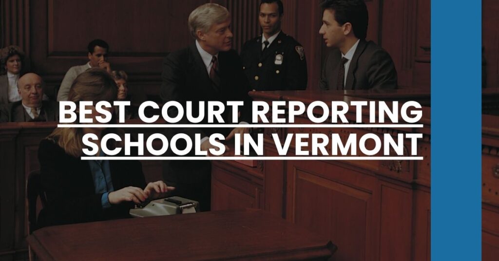 Best Court Reporting Schools In Vermont Feature Image