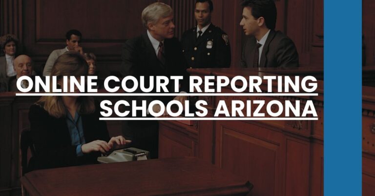 Online Court Reporting Schools Arizona Feature Image