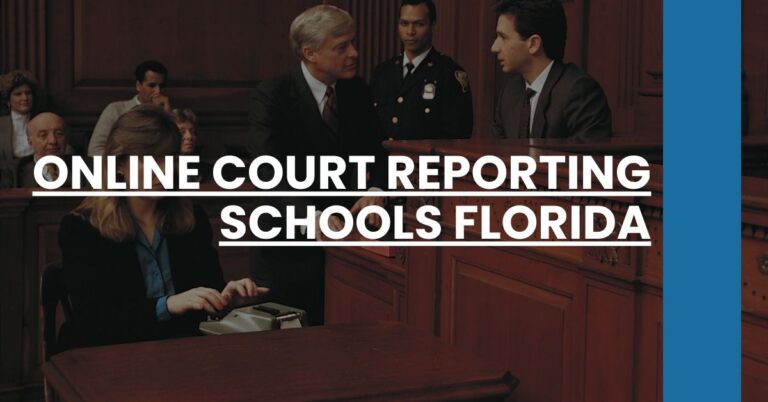 Online Court Reporting Schools Florida Feature Image