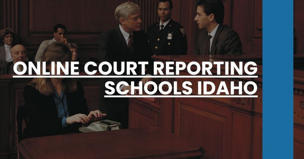 Online Court Reporting Schools Idaho Feature Image